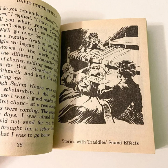 Vintage 1979  David Copperfield by Charles Dickens Illustrated Classic Edition - Picture 12 of 16